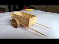 HomeCraft Ideas - How To Make A Wagon From Bamboo Sticks HomeCraft Ideas - How To Make A Wagon From Bamboo Sticks
