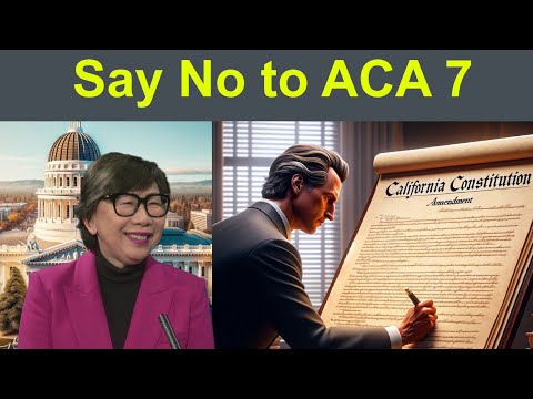 No on ACA 7 CA Assembly Constitutional Amendment, Section 31
