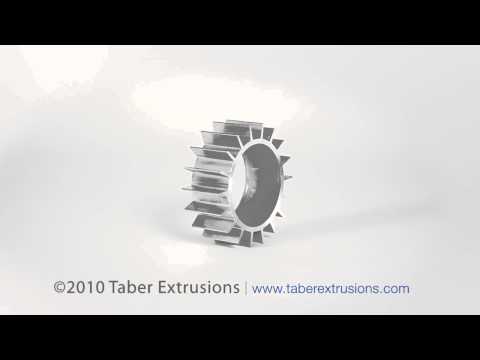 Electric Motor Housing Aluminum Extrusion by Taber