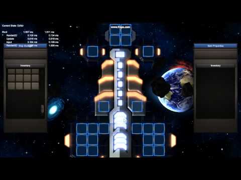 Space Shooter Game Prototype - Ship Editor Test