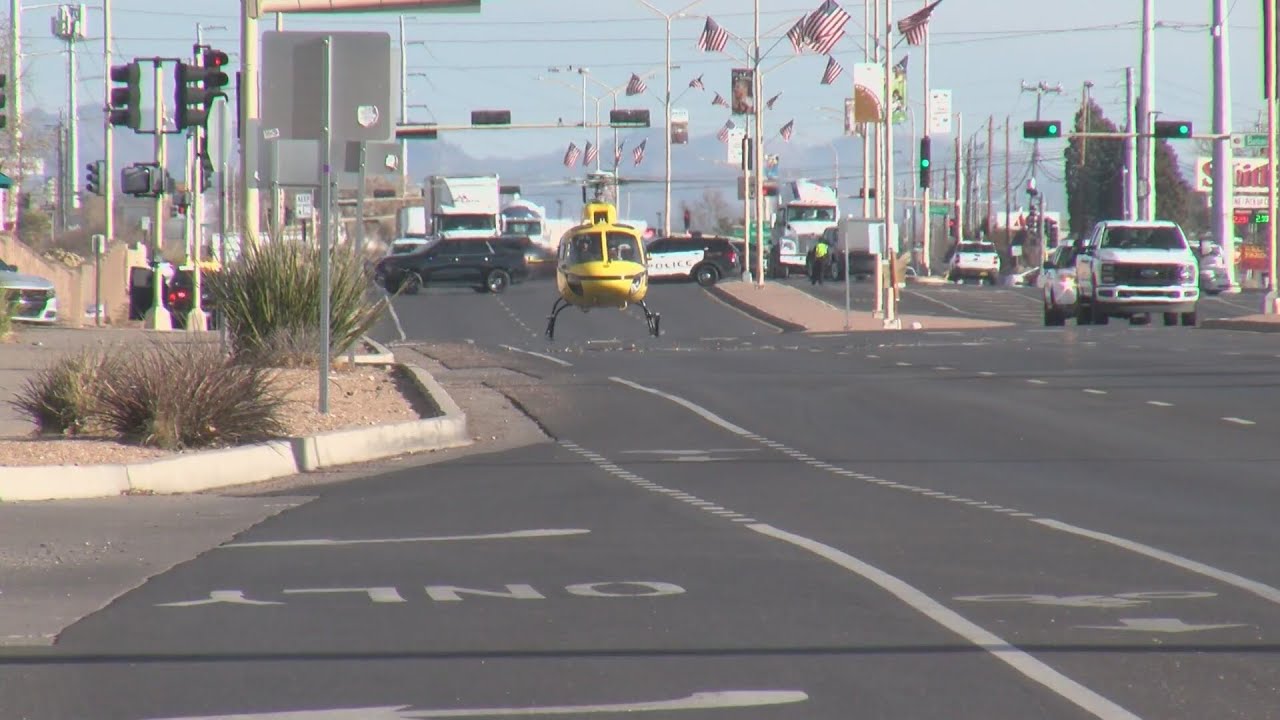 Medical helicopter requested following crash in Rio Rancho - YouTube