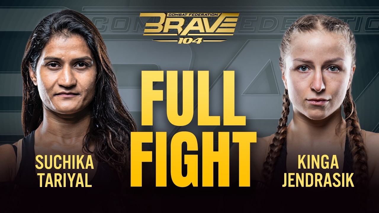 Suchika Tariyal vs Kinga Jendrasik | BRAVE 104 Full Fight | Belgrade, Serbia
