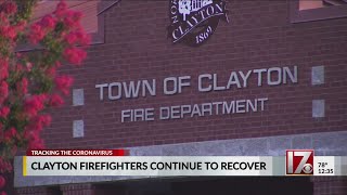 Clayton firefighters continue to recover from COVID-19