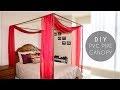 DIY PVC Pipe Bed Canopy