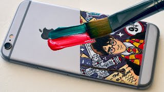SURPRISING my wife with a CUSTOM iPhone (Harry Potter)