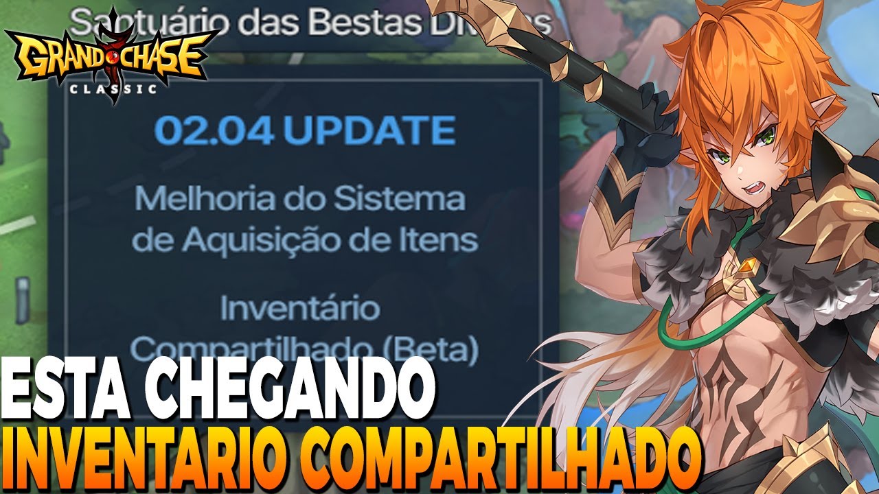 FINALMENTE! Inventário Compartilhado e Melhorias na Aquisiçao de Itens no Grand Chase Classic!