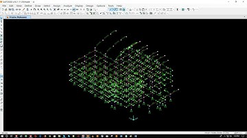How to Design sap2000 Steel Structure Building 5