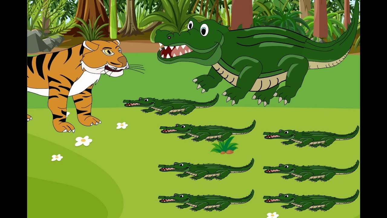 কুমিরের বাচ্চার বিদ্যালাভ।।kumirer bachar bidha lav Bangla cartoon Funny cartoon 