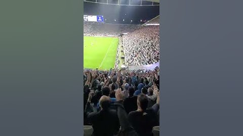 Torcida do Racing Club em Itaquera (Corinthians 2x2 Racing Club) Corinthians x Racing 1