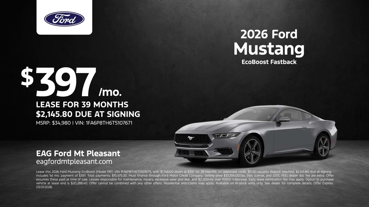 Ford Mustang 01/17/2026 6777917