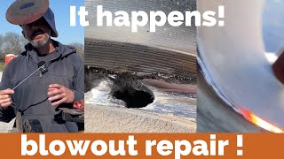 The 6010 Blowout Repair: How to Fix the Most Common Problem in Pipe Welding