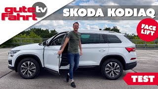 7 Sitze, 900 km Reichweite, 2.000 Liter Kofferraum: Top-SUV Skoda Kodiaq Facelift (MY 2023) im TEST