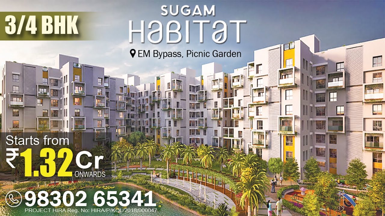 Sugam Habitat in Picnic Garden Kolkata Flats for Sale in Picnic