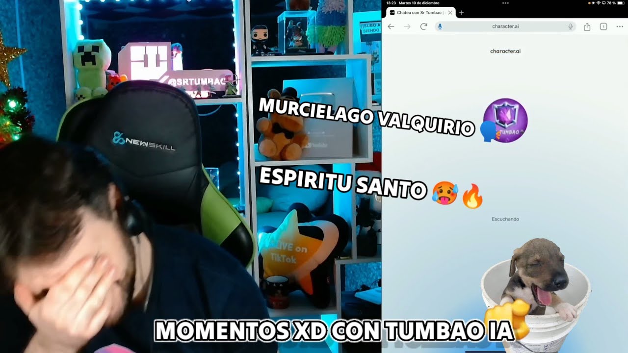 MOMENTOS RANDOMS CON TUMBAO IA 😂🥵