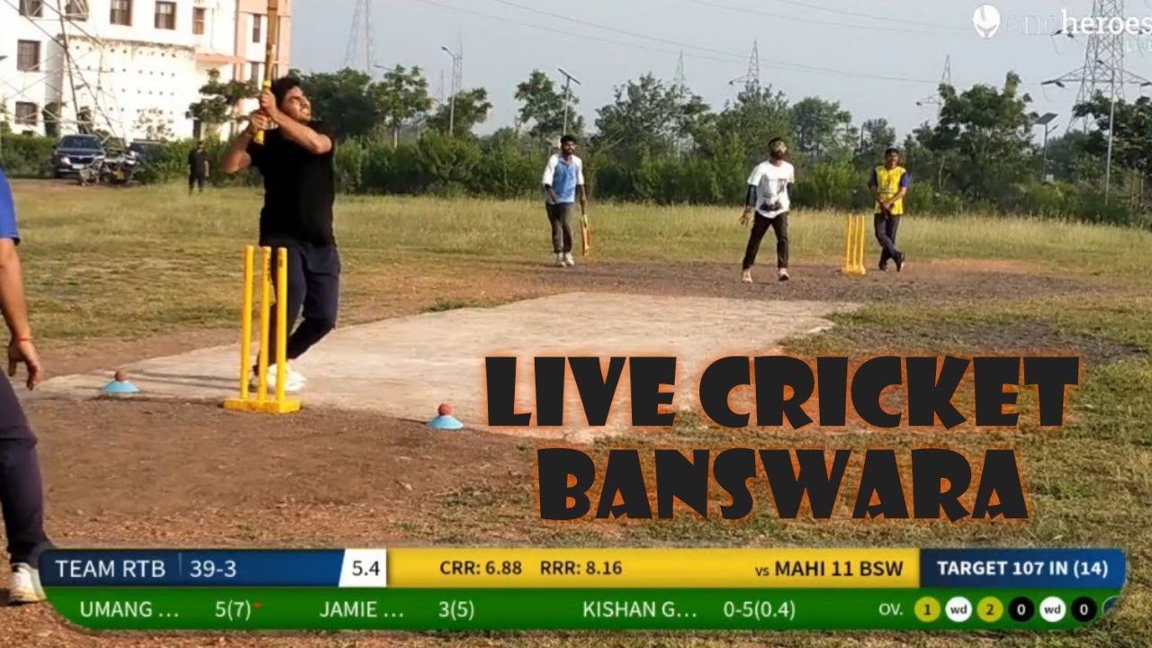 Live Cricket Match | TEAM RTB vs MAHI 11 BSW | 01-Sep-23 06:33 AM 14 ...