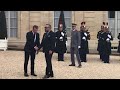 Larrive du roi mohammed vi  lelyse en vido