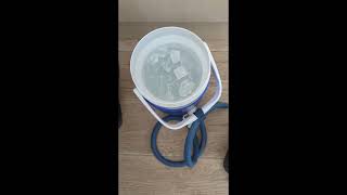 Aircast cyro cuff cooler/ice machine tutorial and review