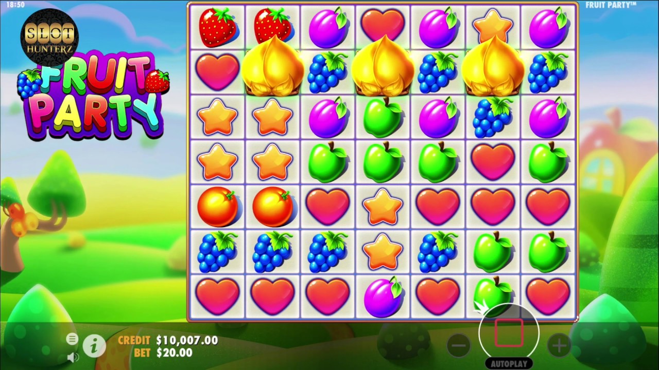 Fruit Party Bonus Feature (Pragmatic Play) - YouTube