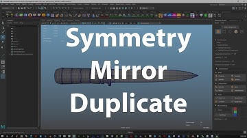 Hướng dẫn sử dụng các phương pháp model đối xứng Symmetry, Mirror, Duplicate Special | Anh Artit 3D
