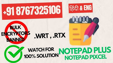 FREE DOWNLOAD - Autotyper for Notepad Plus , Notepad RTX++ , Image to Notepad converter