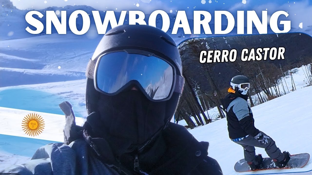 USHUAIA - Snowboard e esqui no CERRO CASTOR na Patagônia Argentina
