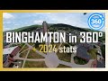 [2024] BINGHAMTON UNIVERSITY 360° VR drone/walking/driving tour