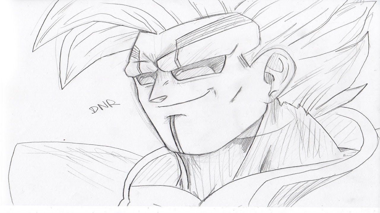 Dibujando a: Vegeta Baby