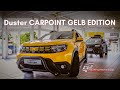 Der dacia duster carpoint gelb edition  cpperformance