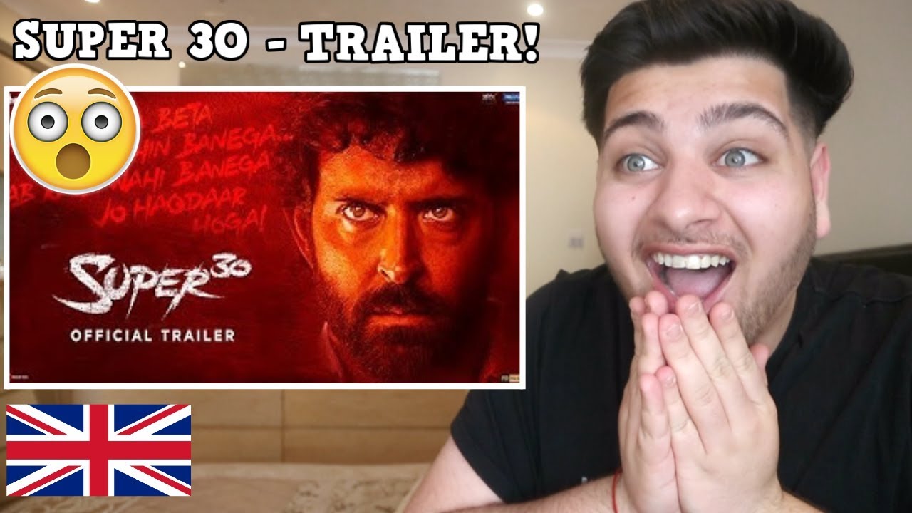 Super 30 | Official Trailer | Hrithik Roshan | REACTION!