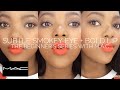 The Beginner&#39;s Series with M.A.C: Subtle Smokey Eye + Bold Lip | South African YouTuber