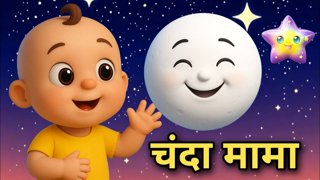 Chanda Mama Door Ke चंदा मामा दूर के Hindi Rhymes