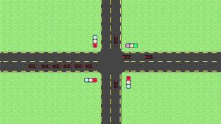 Traffic Control game Swift 2 SpriteKit screenshot 2