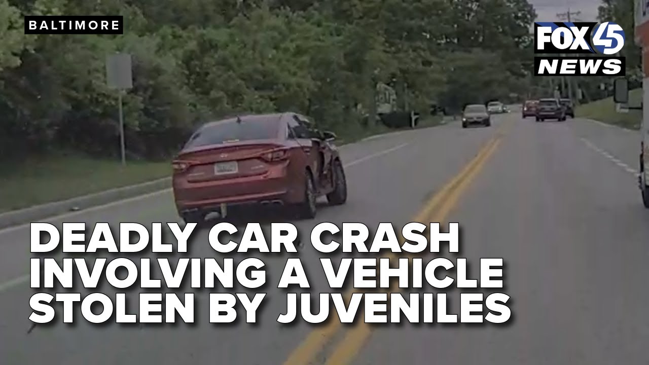 Deadly crash involving stolen car captured on video; three juveniles ...