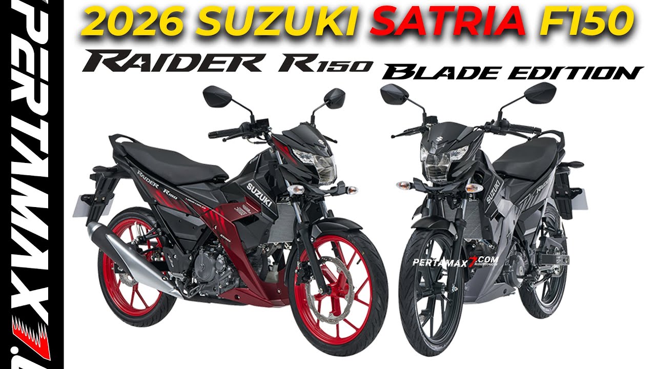 R150 Blade REVIEW Warna Suzuki Raider R150 Blade 2026 Satria F150 Filipina Winglet ...