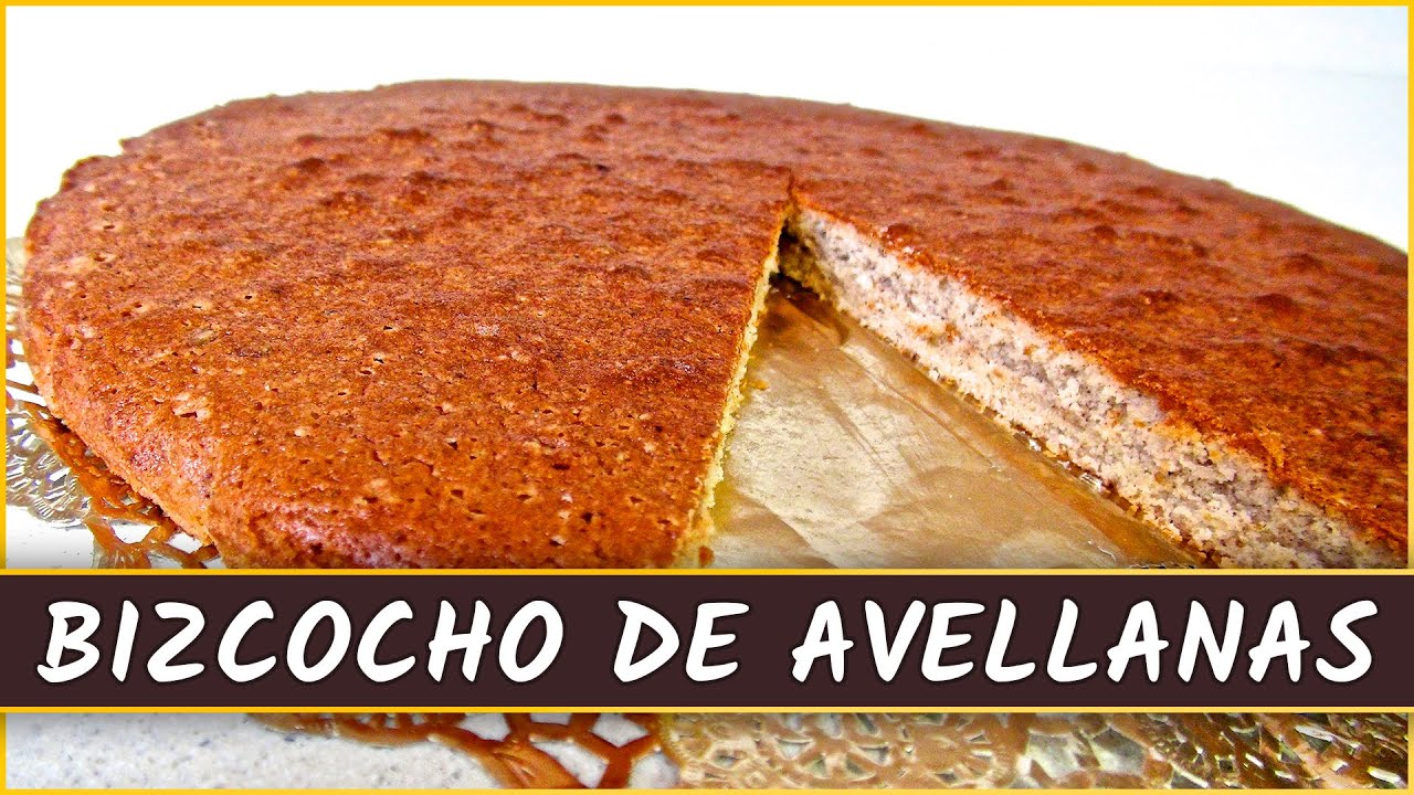 Receta del bizcocho de avellanas (Le Creusois)