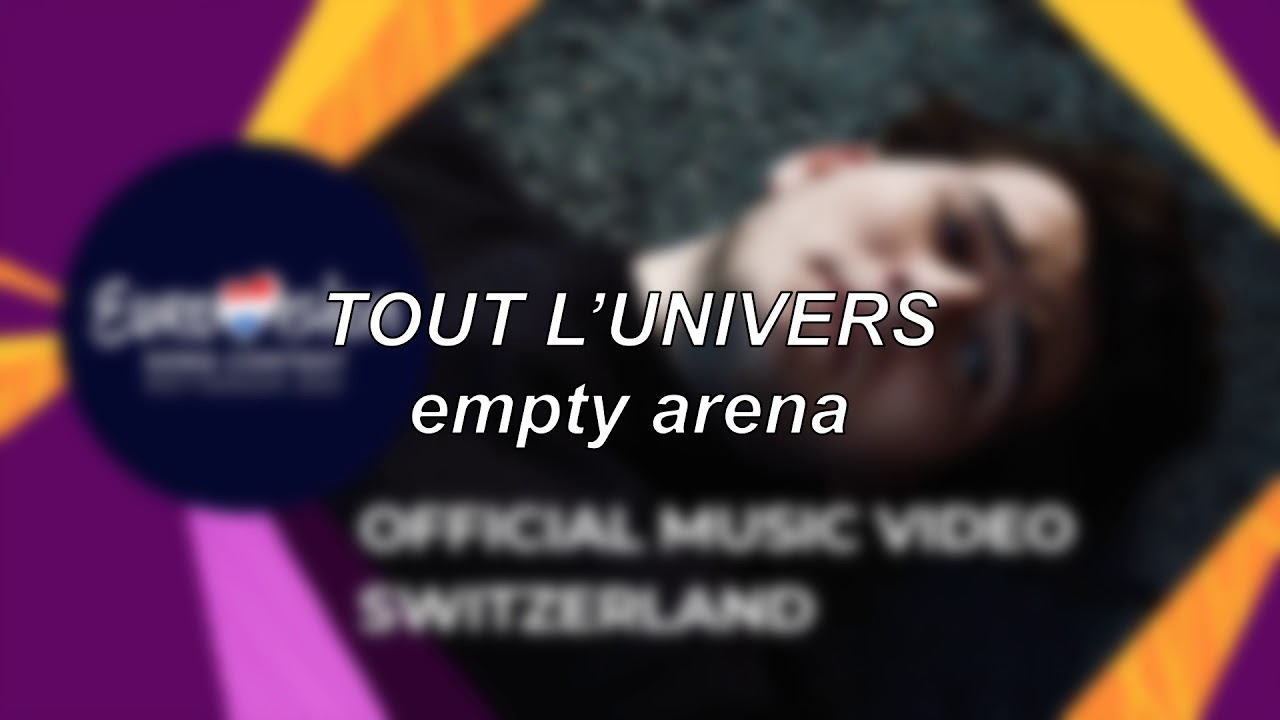 Gjon's Tears - Tout l’Univers - Switzerland 🇨🇭 (Eurovision 2021) | Empty Arena Edit