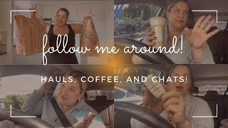 Hangs ‘n Hauls! | follow me around // huge grocery haul!