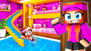 Je fais la chambre des rêves de ma fille sur Minecraft !