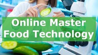 Online Master: Food Technology | Wageningen University & Research