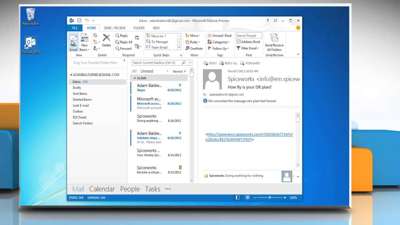 How To Schedule Email Delivery In Microsoft Outlook 2013 YouTube