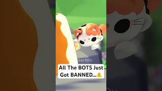 All The BOTS Finally Got BANNED in Adopt Me...⚠️#roblox #adoptmepets