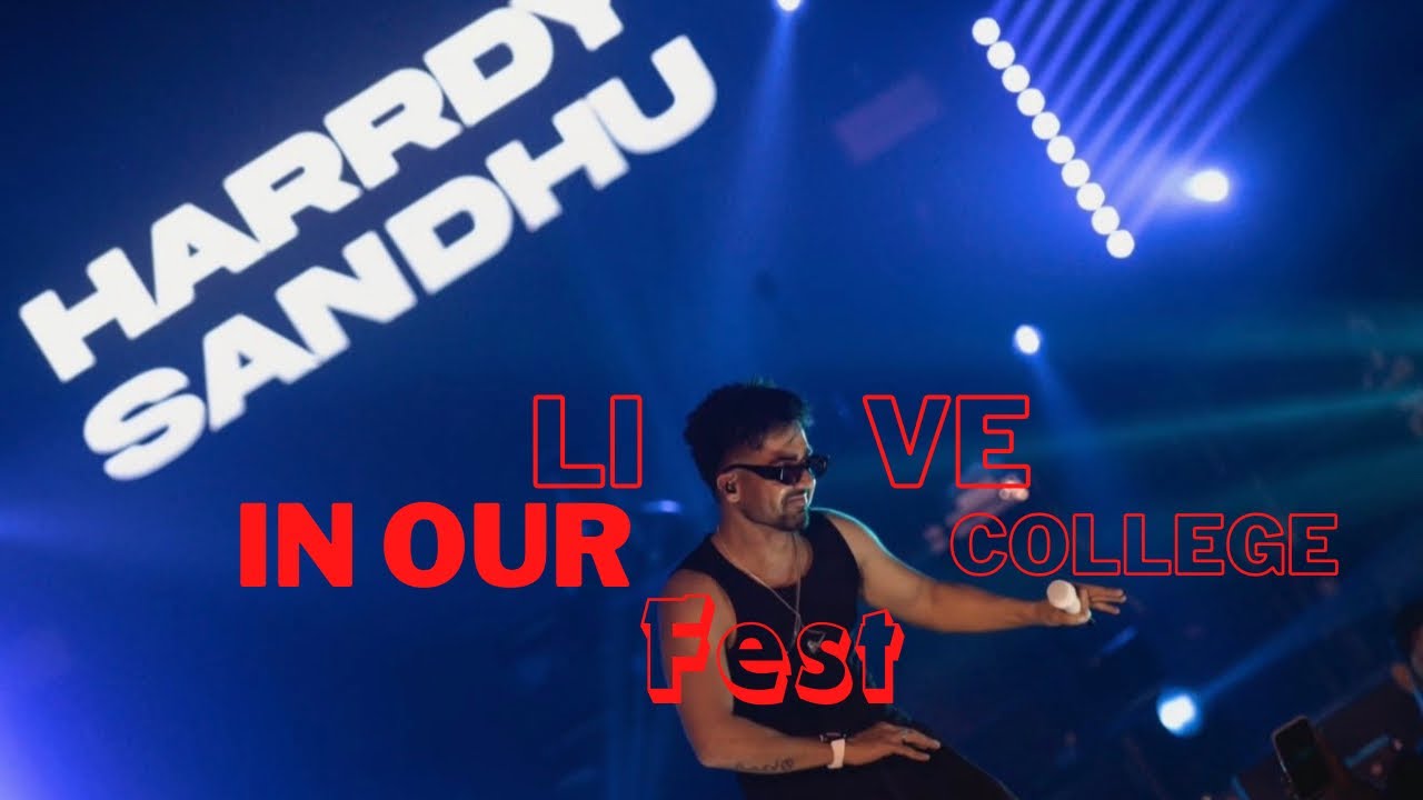 💥 College Fest 2026 ft. Harrdy Sandhu | Unforgettable Concert | Yuvika Panchal 