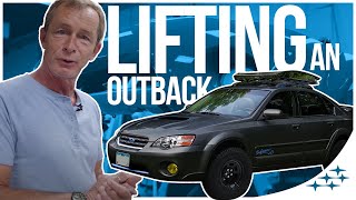 WE'RE LIFTING AN OUTBACK SEDAN | Subarex Vlog #8