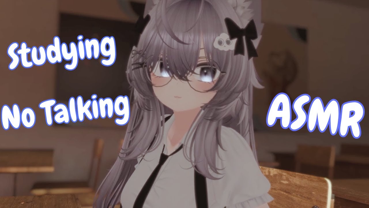 ASMR Roleplay | Cat Girl invites you to come study with her | VRChat ASMR
