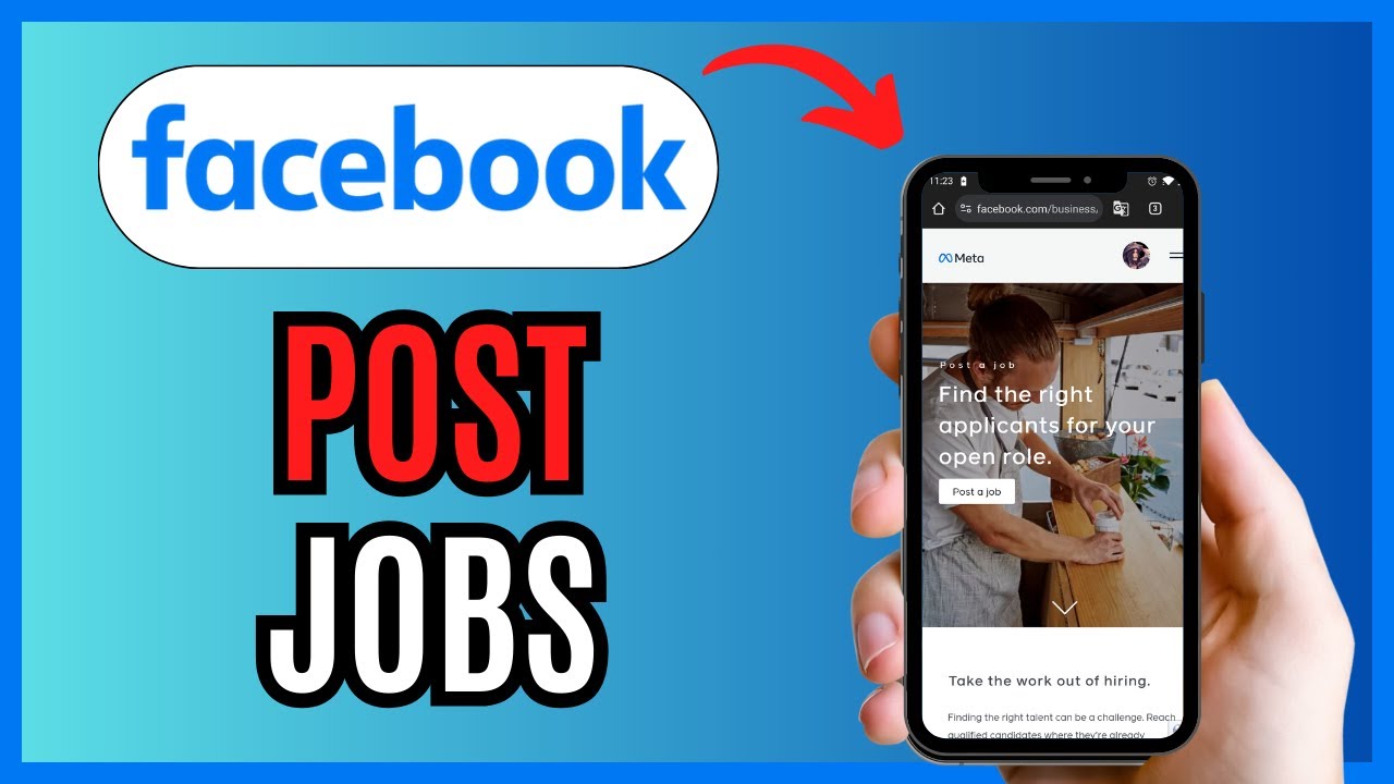 How to Post Jobs on Facebook 2024!