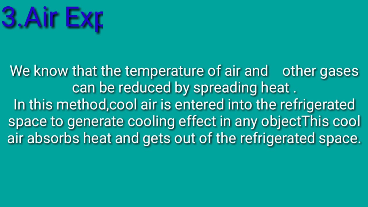 Basic ref. In hindiType of refrigerationIce ,dry ice,air expansion