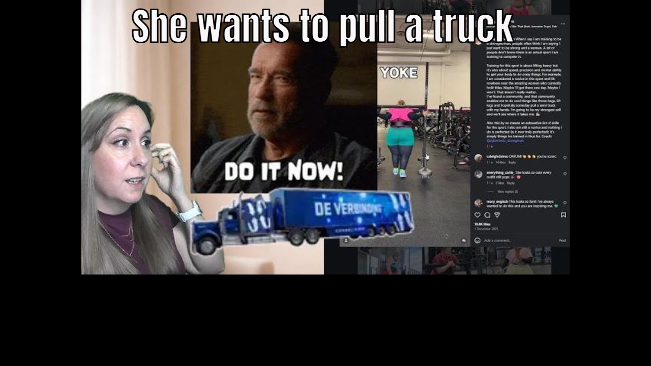 This Changed Everything… Glitter & Lazers’ New Fitness Goal. A truck?