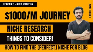 Amazon Affiliate Marketing | Things to Consider while Choosing a Niche