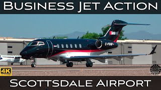 TONS of Jets! | Scottsdale Spotting (4K) | Plane Spotting | [KSDL\SCF]