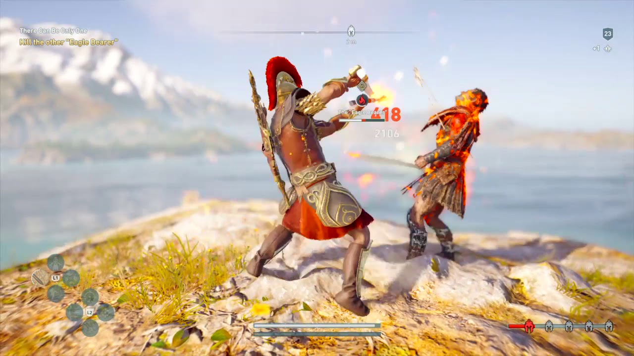 AC Odyssey - Cliffside Showdown